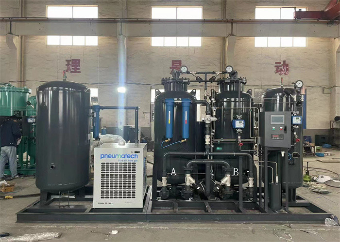 برند تایوان 200NM3 / H نیروگاه تولید نیتروژن آب خنک شده صرفه جویی در انرژی