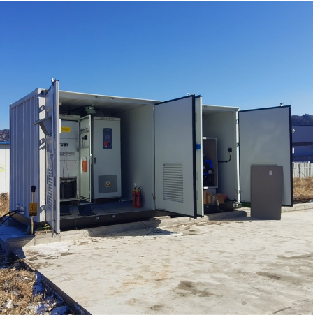 500m3/H 1MW کنتینر هیدروژن ژنراتور الکترولیزر آب برای نیروگاه سلول سوخت